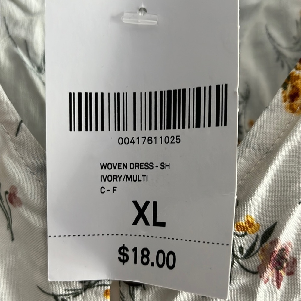 Summer floral dress
